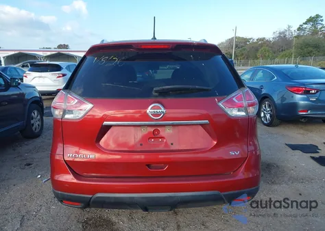 2015 Nissan Rogue Sv from USA, damaged, VIN KNMAT2MT9FP536991